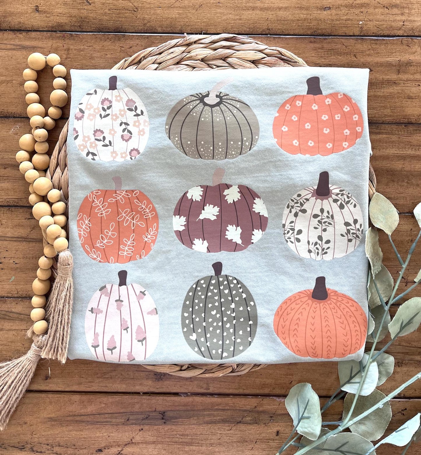 Pumpkin Stack Comfort Colors T-Shirt
