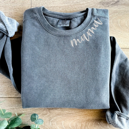 Mama Embroidered Sweatshirt