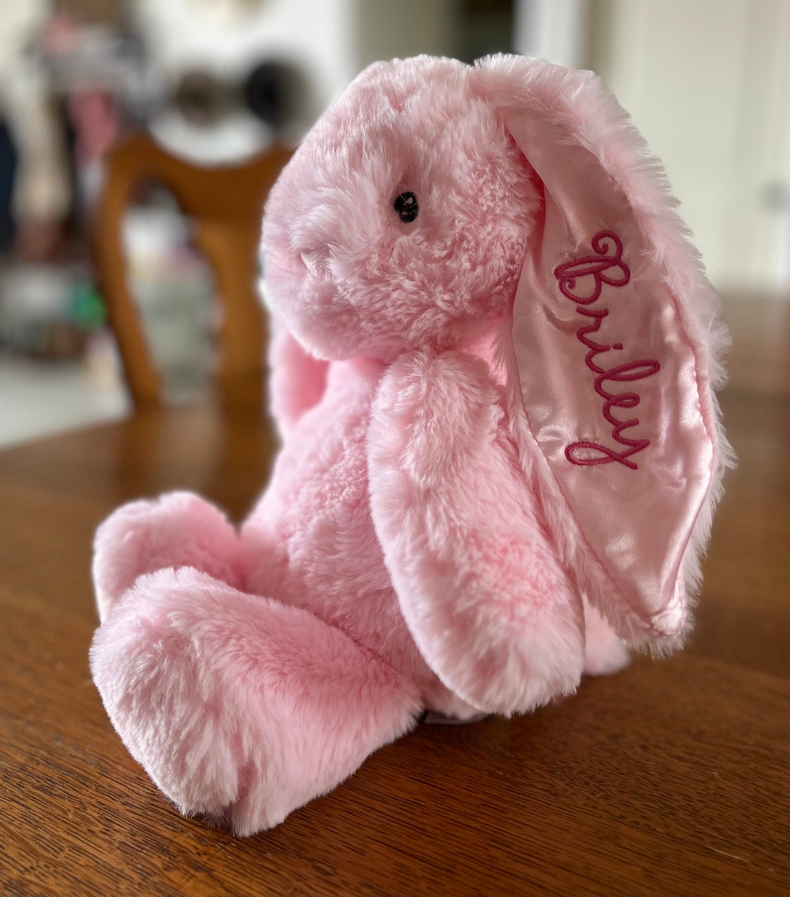 Embroidered Name Easter Bunny