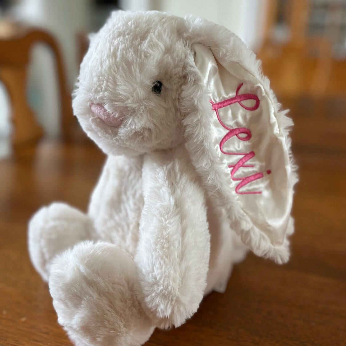 Embroidered Name Easter Bunny