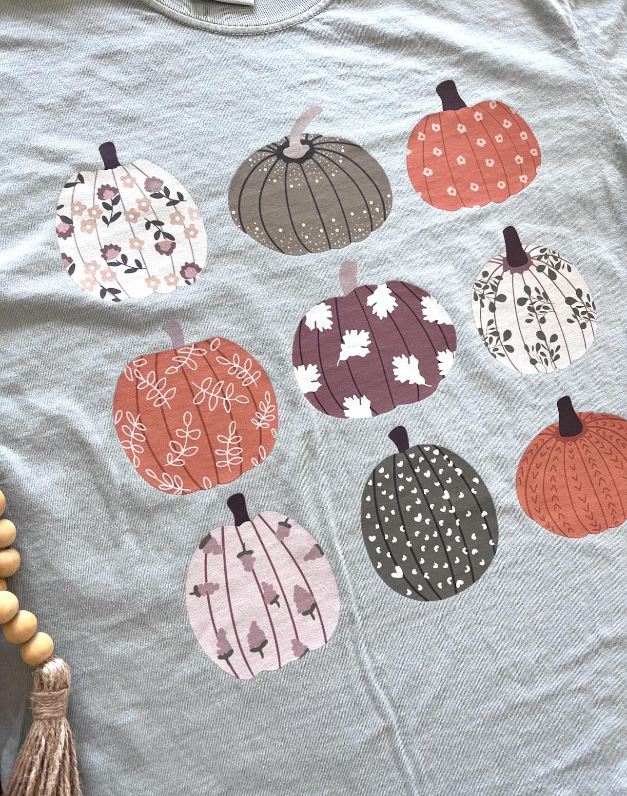 Pumpkin Stack Comfort Colors T-Shirt