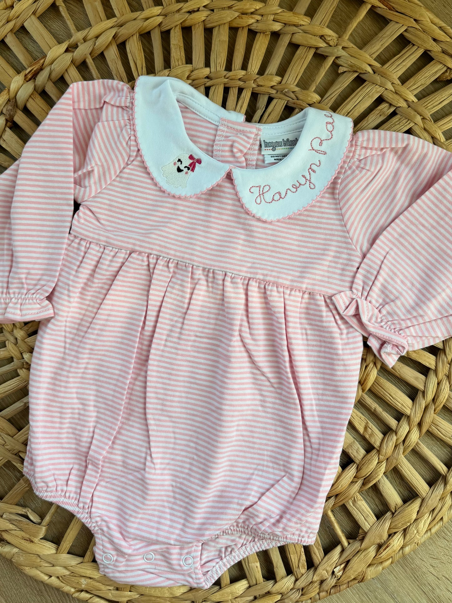 Ghost Peter Pan Collar Bubble