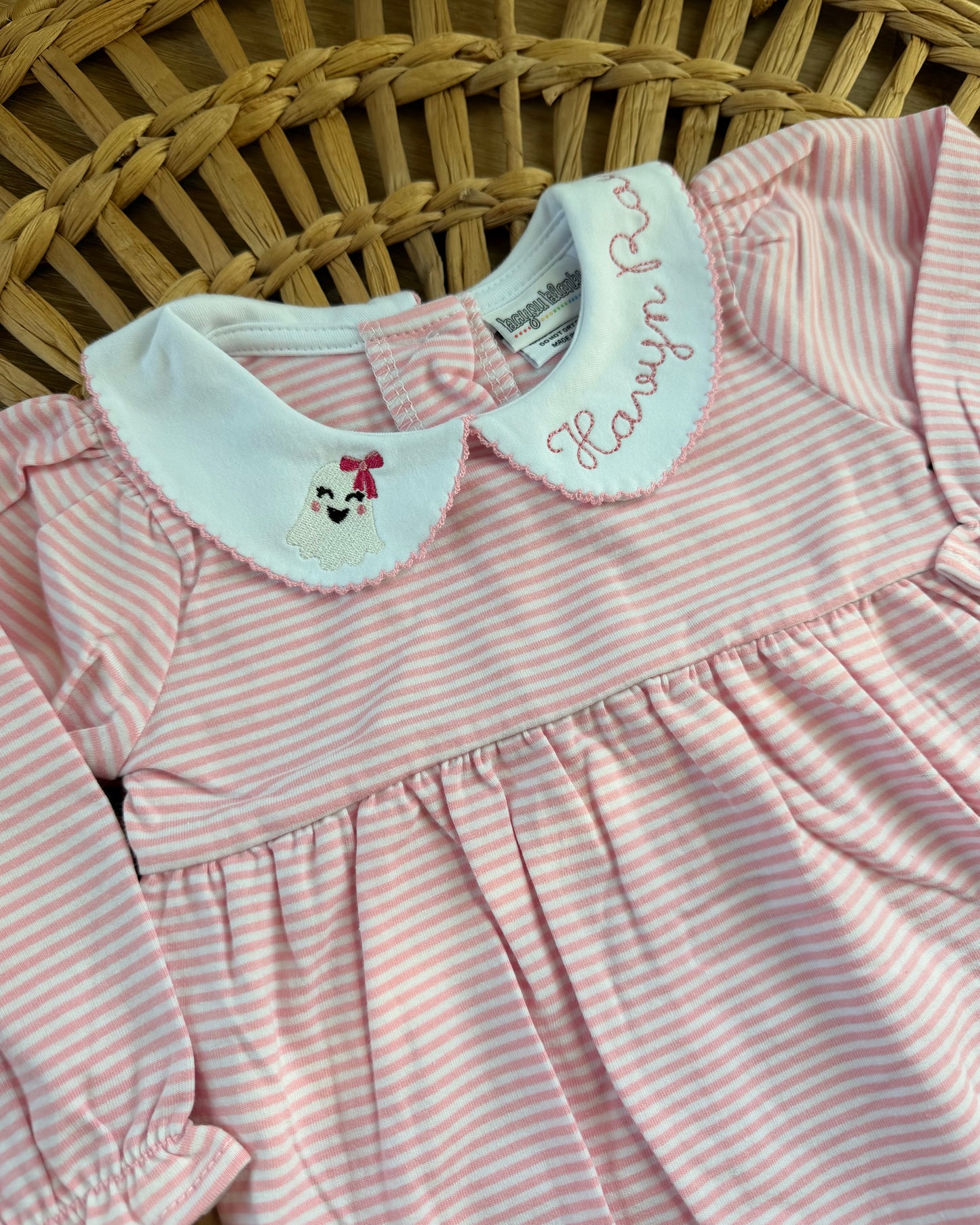 Ghost Peter Pan Collar Bubble