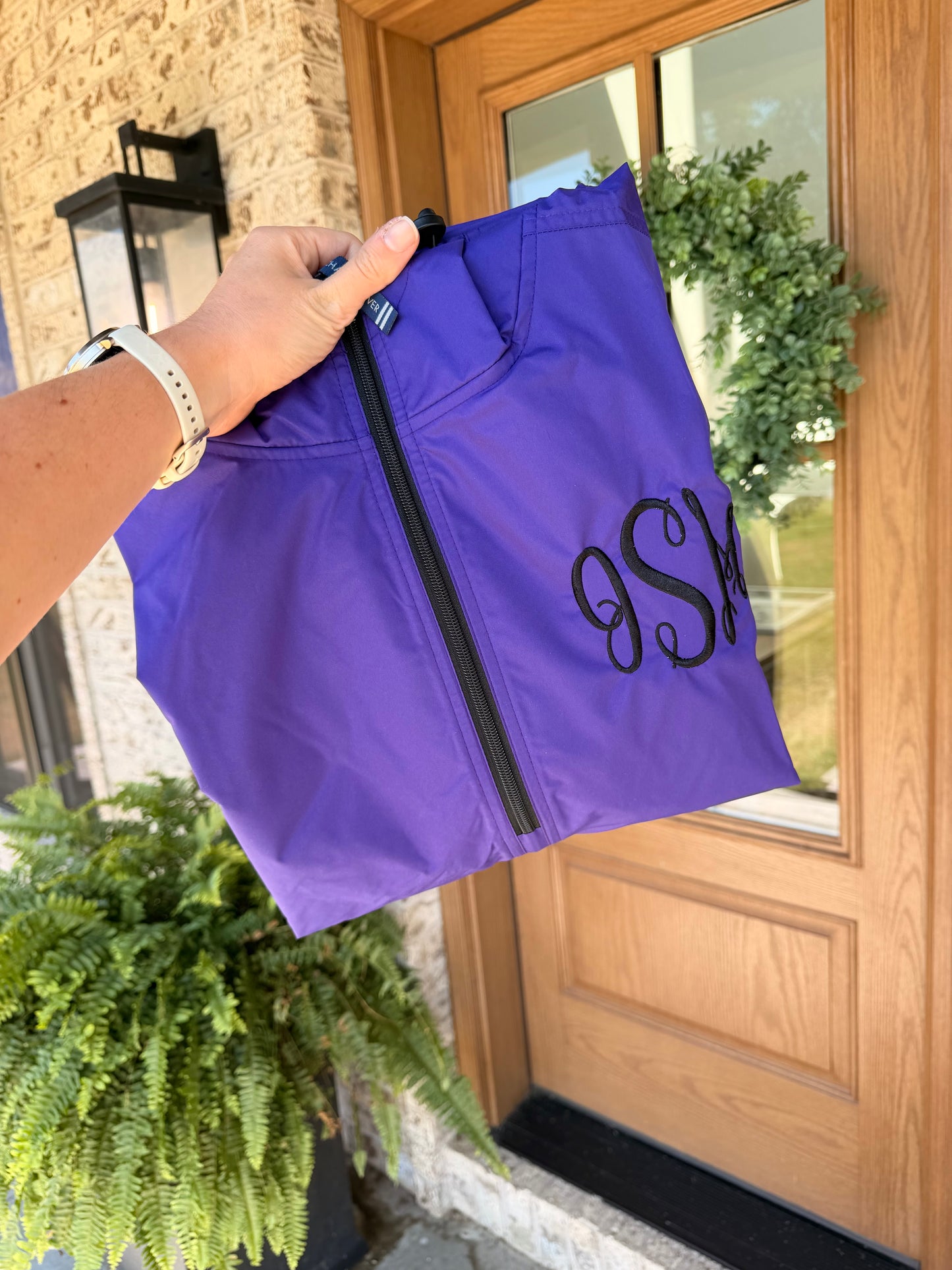 Monogram Pack-N-Go Pullover