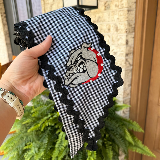 Mascot Wreath Sash