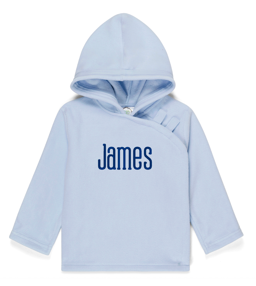 Personalized Fleece Velcro Tab Jacket