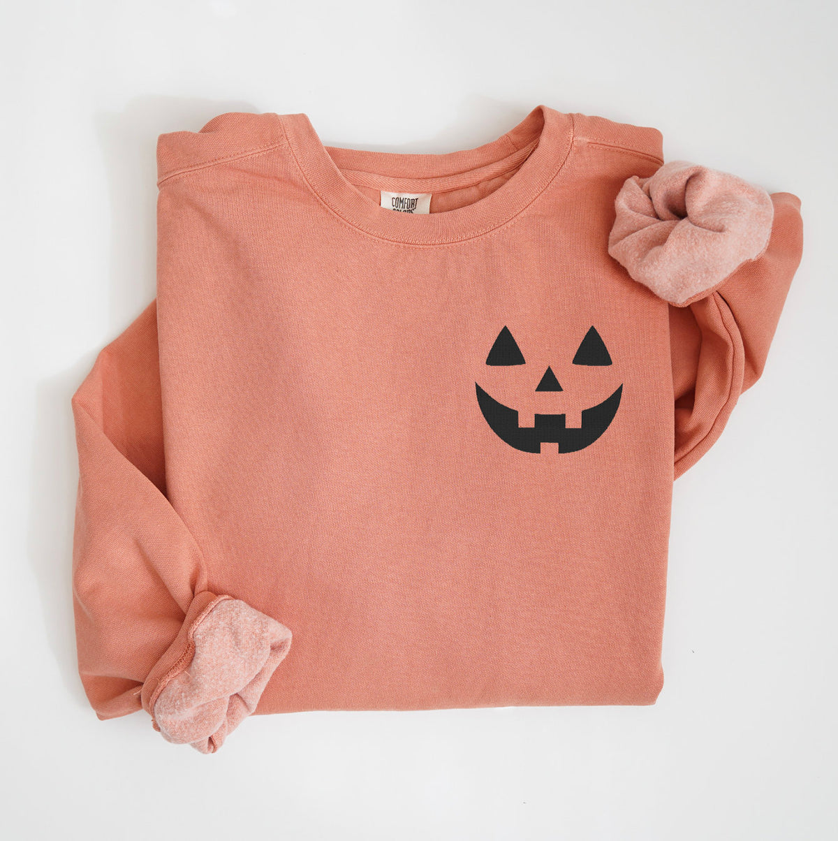 Embroidered Jack O Lantern Sweatshirt