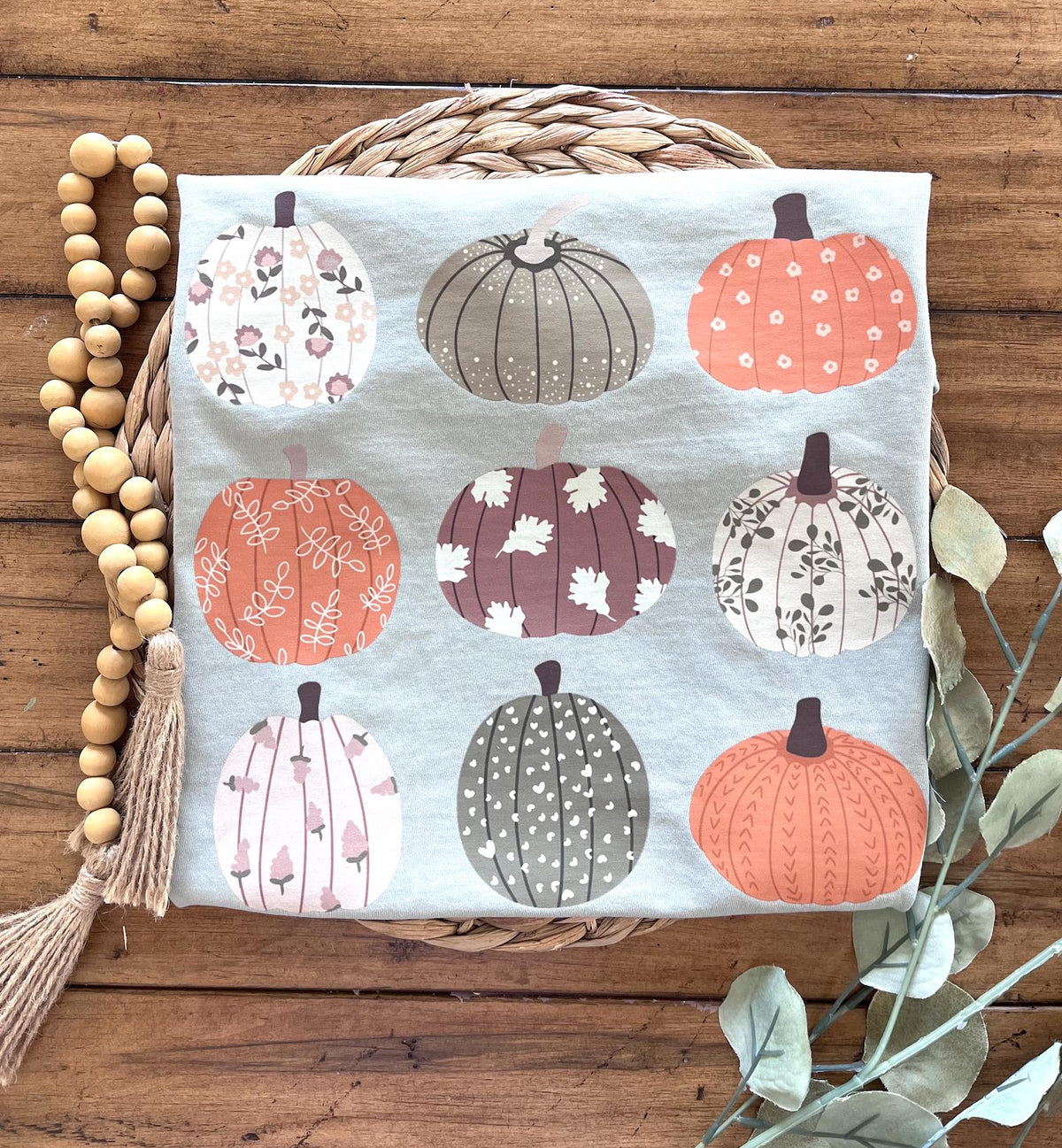 Pumpkin Stack Comfort Colors T-Shirt