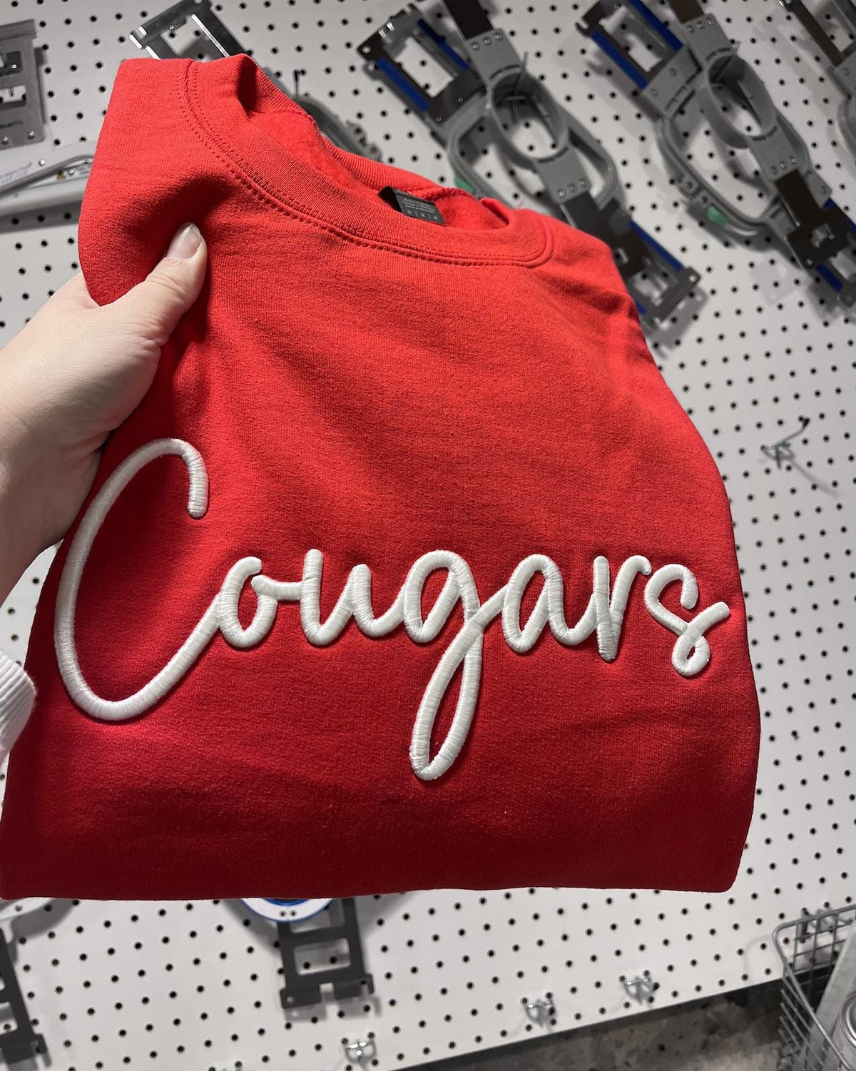 3D Embroidery Team Sweatshirt