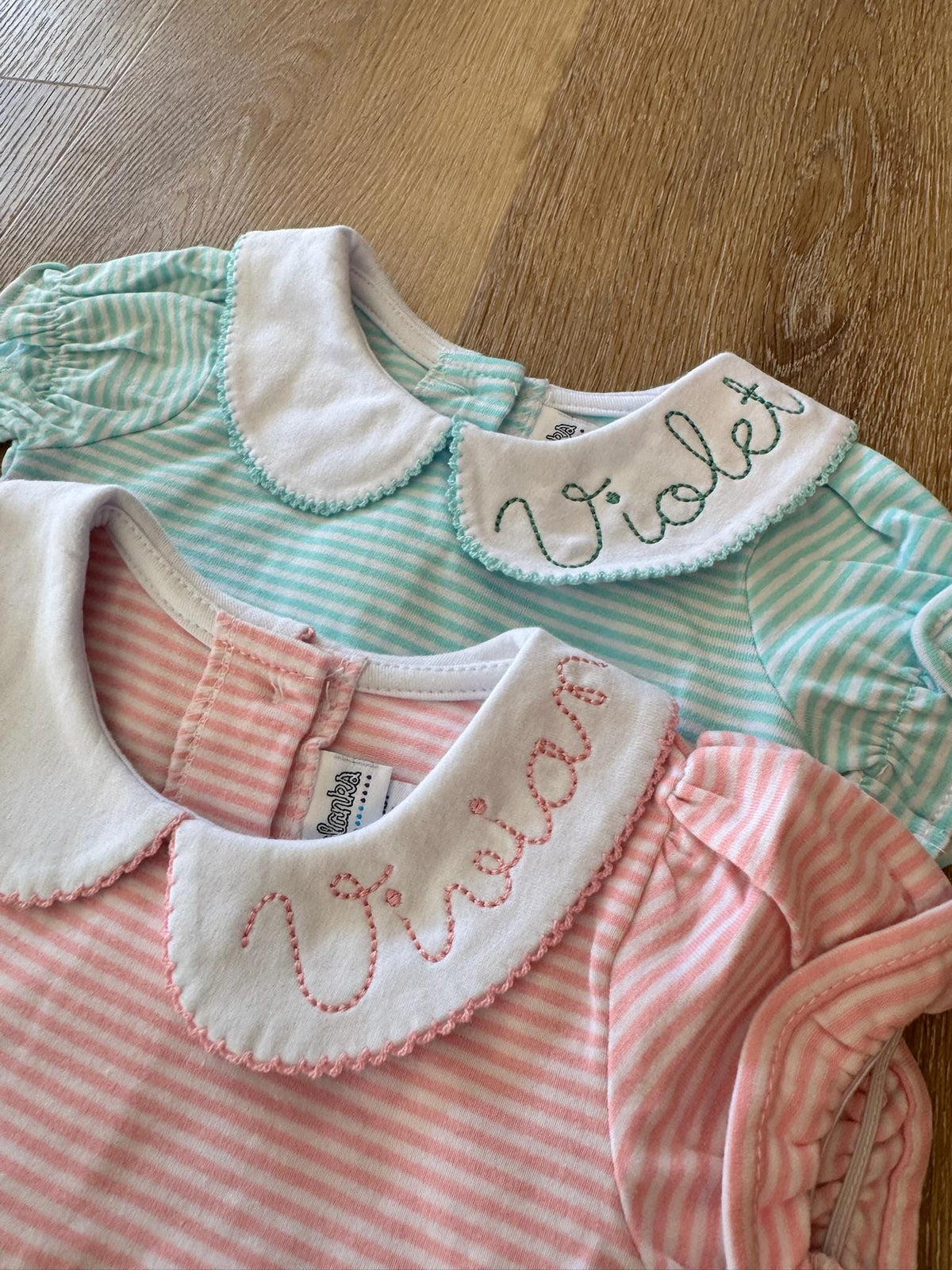 Personalized Peter Pan Collar Bubble